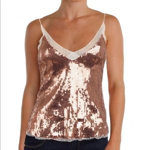 Free People Intimately Sequin top XS